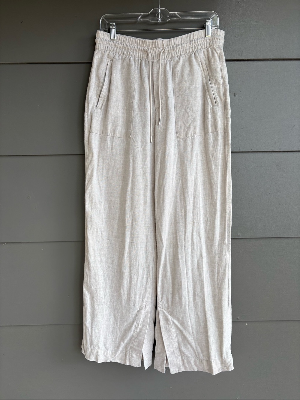 Athleta Retreat Wide Leg Linen Pants - Picture 2 of 14